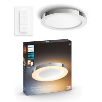 Philips Hue Adore Badkamerplafondlamp | Chroom | White Ambiance | incl. dimmer switch  LPH02842
