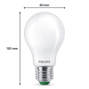Signify Philips LED lamp E27 | Peer A60 | Ultra Efficient | Mat | 4000K | 4W (60W)  LPH02893 - 6