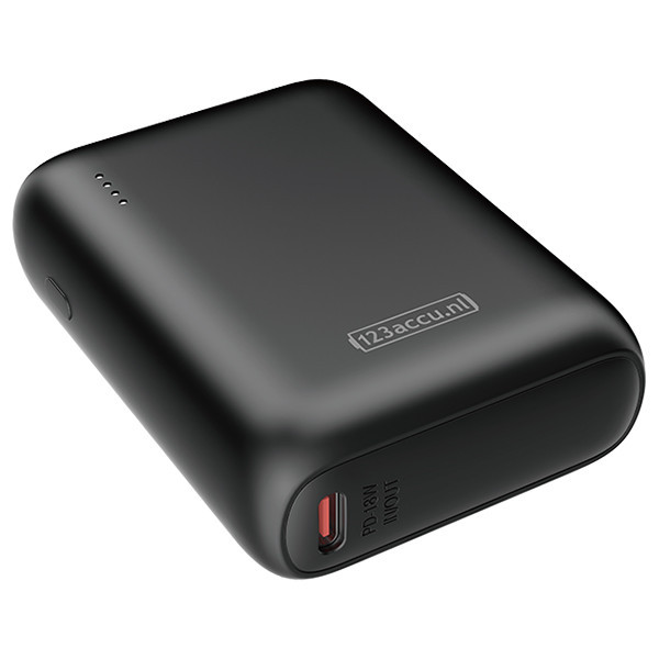 123accu Powerbank met snelladen zwart (20W, 10000 mAh) ADR00364 - 4