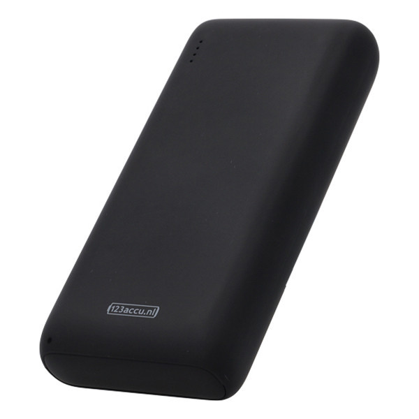 123accu Powerbank met snelladen zwart (20W, 20000 mAh) ADR00365 - 1