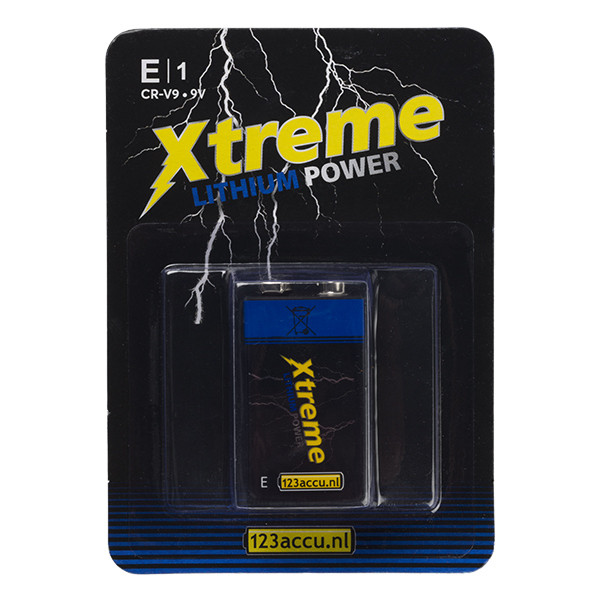 123accu Xtreme Power 9V 6FR61 E-Block batterij 1 stuk  ADR00059 - 1