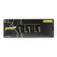 123accu Xtreme Power 9V 6LR61 E-Block batterij 5 stuks ADR00047