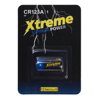 123accu Xtreme Power CR123A batterij 1 stuk