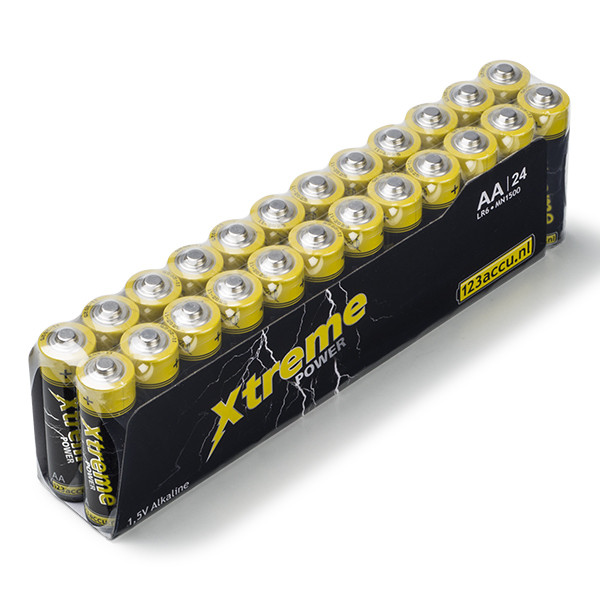 123accu Xtreme Power MN1500 Penlite AA batterij 24 stuks  ADR00007 - 1