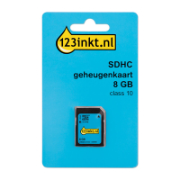 123inkt SDHC geheugenkaart | Class 10 | 8GB  300696