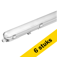 123led Aanbieding: 10x LED TL armatuur 60 cm | incl. LED strip | 3000-4000-6000K | 2600 lumen | IP65 | 17W  LDR08719
