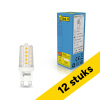 Aanbieding: 12x 123led G9 LED capsule | SMD | Helder | 2700K | Dimbaar | 3.5W (28W) LDR02855 - 1