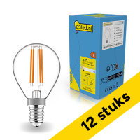 Aanbieding: 12x 123led LED lamp E14 | Kogel G45 | Filament | 2700K | 4.5W (40W) LDR02922