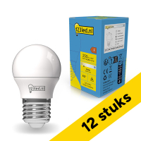 Aanbieding: 12x 123led LED lamp E27 | Kogel G45 | Mat | 2700K | 2.5W (25W) LDR02867