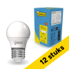 Aanbieding: 12x 123led LED lamp E27 | Kogel G45 | Mat | 2700K | 4.9W (40W) LDR02918 - 1