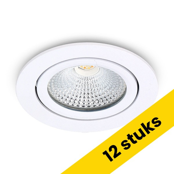 Aanbieding: 12x Zigbee inbouwspot | Rond | RGB + 2700-6500K | Wit | Ø 75 mm | IP65 | Dimbaar | 5W LDR02888 - 1