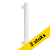 Aanbieding: 2x  123led LED buislamp S14s | 30 cm | 4000K | 5W (43W) LDR09411 - 1
