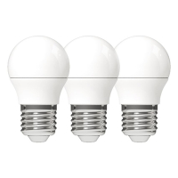 Aanbieding: 3x 123led LED lamp E27 | Kogel G45 | Mat | 2700K | 2.2W (25W) LDR06568