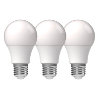 Aanbieding: 3x 123led LED lamp E27 | Peer A60 | Mat | 2700K | 7.3W (60W) LDR06573