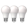Aanbieding: 3x 123led LED lamp E27 | Peer A60 | Mat | 2700K | 7.3W (60W)