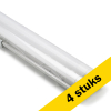 Aanbieding: 4x LED TL armatuur 120 cm | incl. TL buizen | 4000K | 4320 lumen | IP65 | 2x 18W