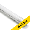 Aanbieding: 4x LED TL armatuur 60 cm | incl. TL buis | 4000K | 1080 lumen | IP65 | 9W