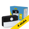 Aanbieding: 4x Nachtlamp op batterijen met sensor | Rechthoek | 3x AAA | 3000K | Zwart LDR02218 - 1