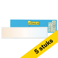 123led Aanbieding: 5x Led paneel 30x120 cm | 3000-4000-6000K | UGR19 | 3900 lumen | 30W  LDR08715
