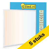 123led Aanbieding: 5x Led paneel 60x60 cm | 3000-4000-6000K | UGR19 | 3900 lumen | 30W  LDR08713