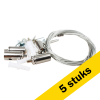 Aanbieding: 5x Ophangset voor led panelen met 4 staaldraden LDR03341 - 1