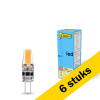 Aanbieding: 6x 123led G4 LED capsule | COB | 2700K | Dimbaar | 1.5W (17W) LDR01943 - 1