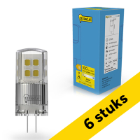 Aanbieding: 6x 123led G4 LED capsule | SMD | 2700K | Dimbaar | 2.5W (28W) LDR02355