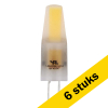 Aanbieding: 6x 123led G4 LED capsule | SMD | Helder | 2700K | Dimbaar | 2.5W (28W) LDR01689 - 1