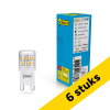 Aanbieding: 6x 123led G9 LED capsule | 1800-2700K | SMD | Helder | Dim to Warm | 2.5W (20W) LDR02422 - 1