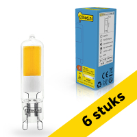Aanbieding: 6x 123led G9 LED capsule | COB | Helder | 2200K | 2.2W (25W) LDR02417