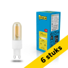 Aanbieding: 6x 123led G9 LED capsule | Filament | Goud | 2200K | 240 lumen | CRI 90 | Dimbaar | 3W (24W) LDR02683 - 1