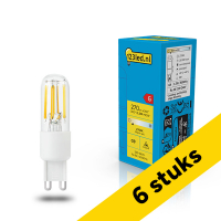 Aanbieding: 6x 123led G9 LED capsule | Filament | Helder | 2700K | 270 lumen | CRI 90 | Dimbaar | 3W (25W) LDR02681