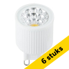Aanbieding: 6x 123led G9 LED capsule | R24 | COB | 2700K | 3W (25W) LDR09511 - 1