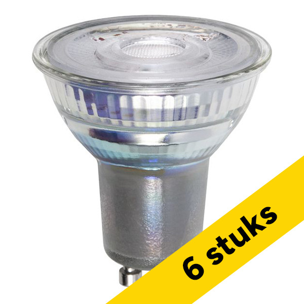 123led Aanbieding: 6x 123led GU10 LED spot | 2700K | 3-staps dimbaar | 5.5W (40W)  LDR09447 - 1
