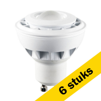 123led Aanbieding: 6x 123led GU10 LED spot | 2700K | Dimbaar | 30-80° | 5.5W (35W)  LDR01286