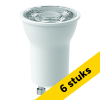 Aanbieding: 6x 123led GU10 LED spot | 2700K | Dimbaar | 3W (25W) LDR09521 - 1