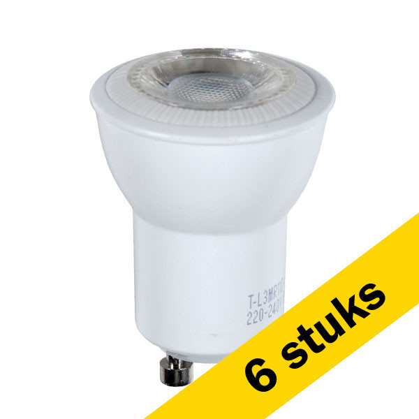 123led Aanbieding: 6x 123led GU10 LED spot | MR11 | 2700K | Dimbaar | 4W (32W)  LDR01283 - 1