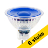 Aanbieding: 6x 123led GU5.3 LED spot | Blauw | 5W (35W) LDR01310 - 1