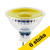 Aanbieding: 6x 123led GU5.3 LED spot | Geel | 5W (35W) LDR01308 - 1
