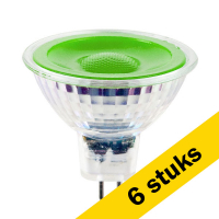 123led Aanbieding: 6x 123led GU5.3 LED spot | Groen | 5W (35W)  LDR01306