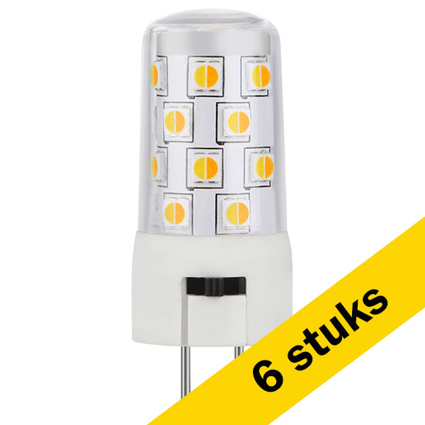 Aanbieding: 6x 123led GY6.35 LED capsule | SMD | 3000-4000-6500K | Dimbaar | 3W (30W) LDR09547 - 1