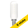 Aanbieding: 6x 123led LED lamp E14 | Capsule T25 | Mat | 2700K | 3W (20W) LDR06547 - 1