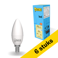 123led Aanbieding: 6x 123led LED lamp E14 | Kaars C35 | Mat | 4000K | 2.5W (25W)  LDR01853
