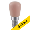 Aanbieding: 6x 123led LED lamp E14 | Pilot P26 | Flame | 1900K | Dimbaar | 2W (11W) LDR06413 - 1