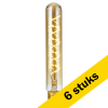 Aanbieding: 6x 123led LED lamp E27 | Buis T32 | Filament | Goud | 2200K | Dimbaar | 5W (33W) LDR09094 - 1