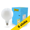 Aanbieding: 6x 123led LED lamp E27 | Globe G125 | Mat | 2700K | Dimbaar | 806 lumen LDR02107 - 1