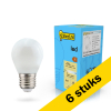 Aanbieding: 6x 123led LED lamp E27 | Kogel G45 | Dim to Warm | Mat | 2200-2700K | Dimbaar | 4.5W (40W) LDR02085 - 1