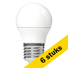 Aanbieding: 6x 123led LED lamp E27 | Kogel P45 | Dim to Warm | Mat | 2200-2700K | 5.5W (40W) LDR06528 - 1