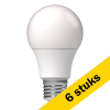 Aanbieding: 6x 123led LED lamp E27 | Peer A60 | Mat | 4000K | 8W (60W) LDR06473 - 1