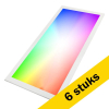 Aanbieding: 6x Led paneel 30x120 cm | RGB + 3000-6500K | 40W LDR03524 - 1